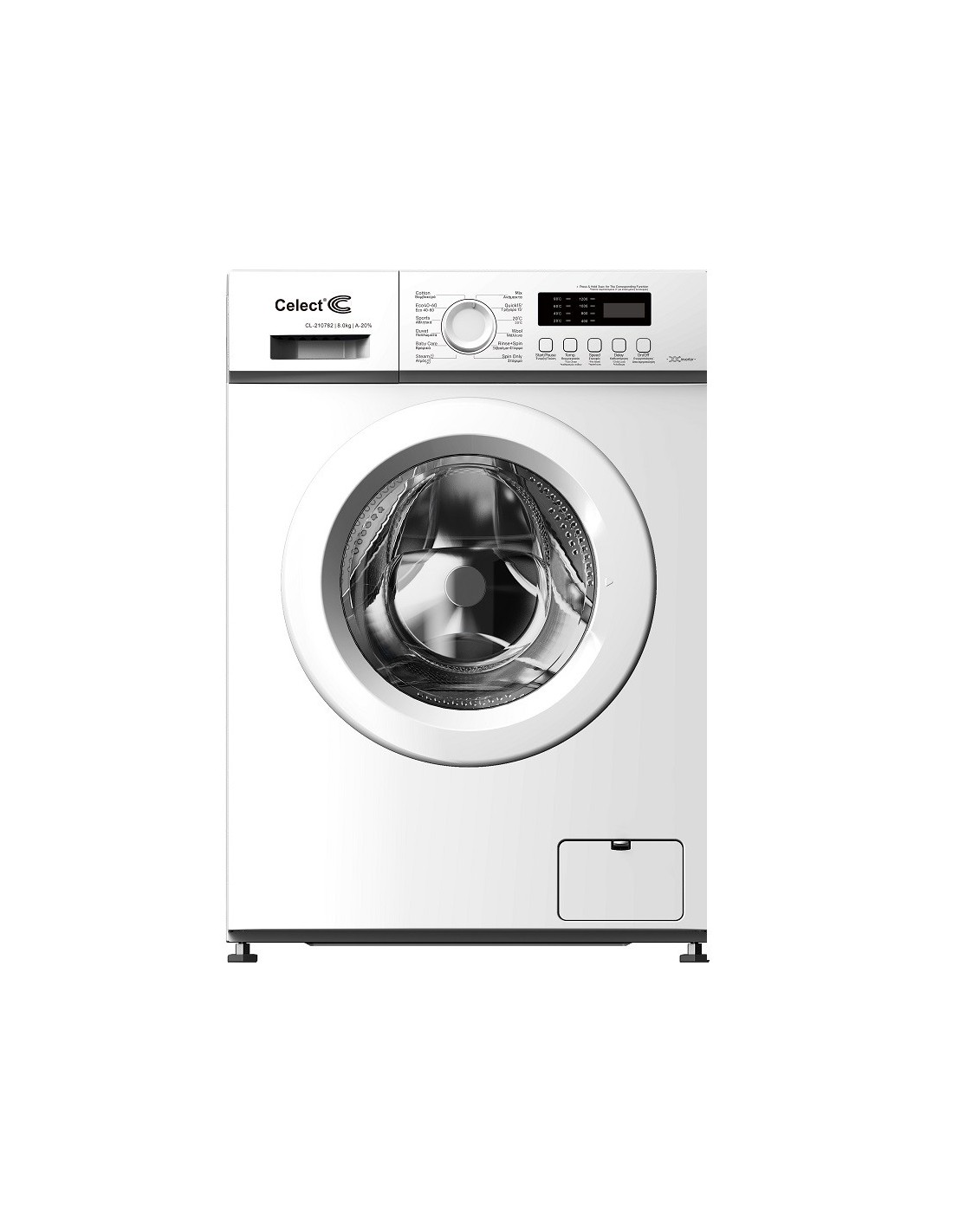 celect-cl210782-8kg-1200στρ-inverter-steam-a20-white-door-slim